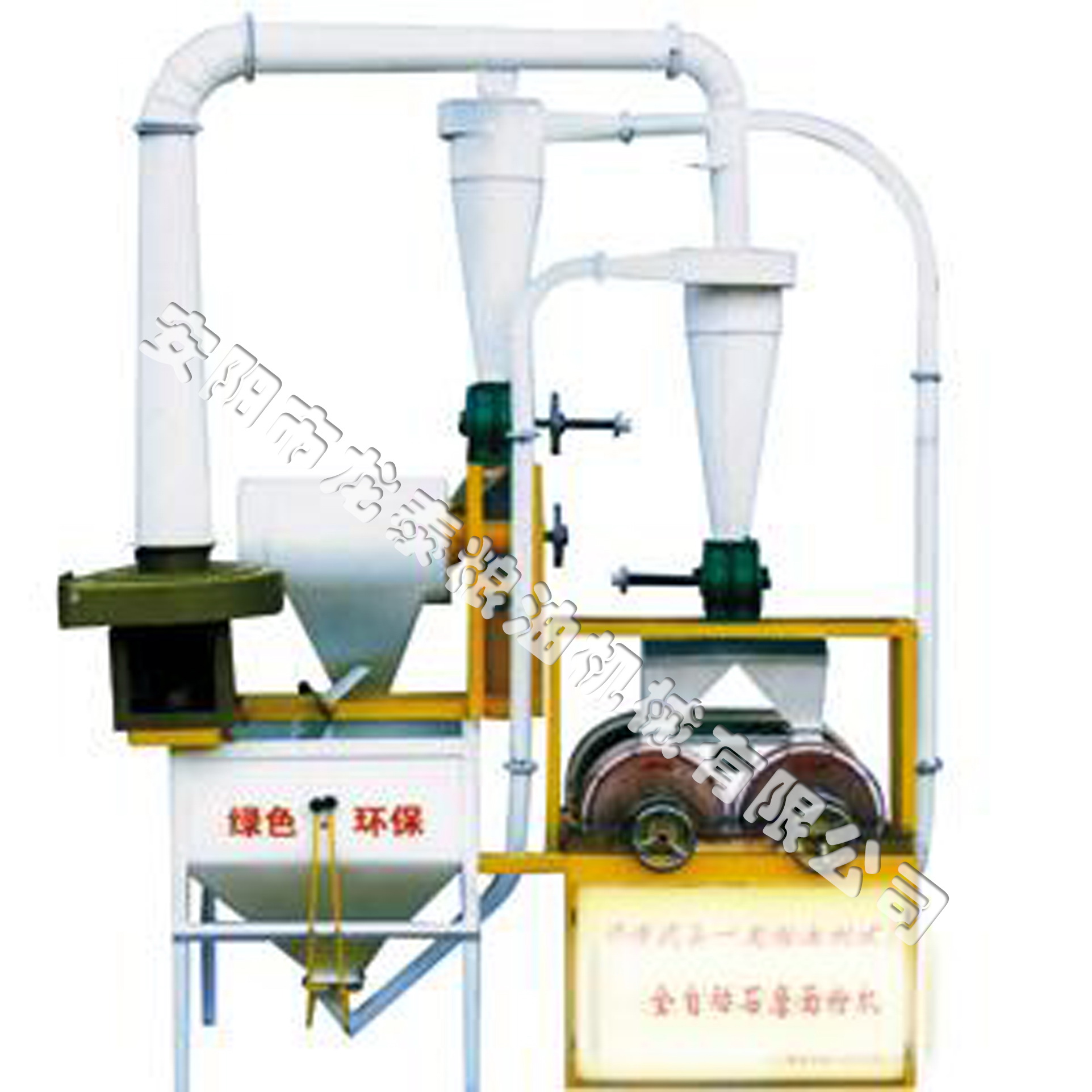 全自動(dòng)石磨磨粉機(jī)(對輥式)
